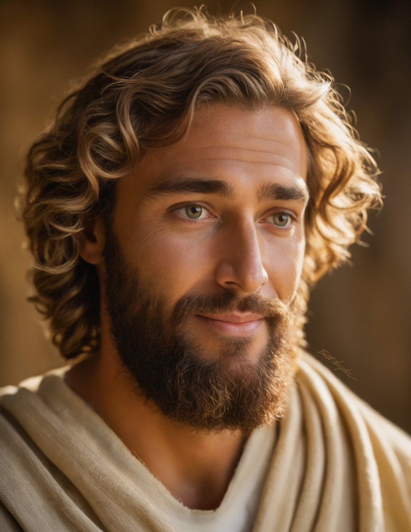 Jesus Christ The Light of the World portrait — free high-resolution Christian artwork download